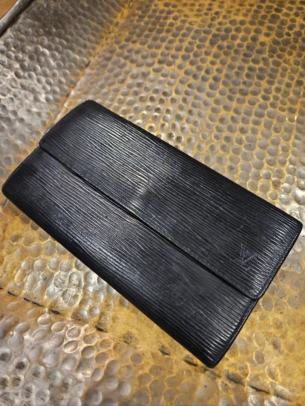 Louis Vuitton Epi Leather Women's Wallet Black
